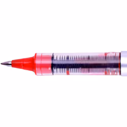 uni-ball UB-150 Eye Micro Rollerball Pens, Red Uni Super Ink, .5mm Nib, Box of 12