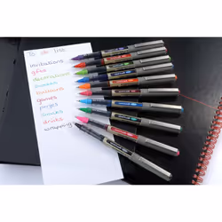 uni-ball Eye Fine UB-157 Rollerball Pen - Violet, Pack of 12
