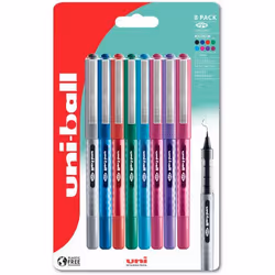 Uni-Ball uni-ball EYE Designer UB-157D Rollerball Pen 0.7mm Tip Assort