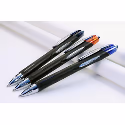 uni-ball SXN-210 RT Jetstream Rollerball 3pc Blister Black Plastic Free Packaging