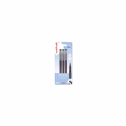 UF-222-07 On Point Erasable Ballpoint Black Gel Pens. Premium 0.7mm Rollerball Tip for Super Smooth Handwriting. Easy-Retract ...