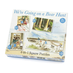 We're Going On A Bear Hunt 4 In 1 Childrens Jigsaw Puzzle