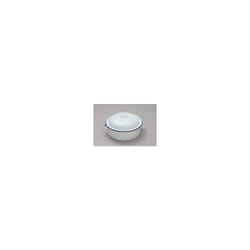 20cm White Round Enamel Roaster - Falcon Traditional Casserole Dish -  roaster round 20cm falcon white enamel traditional casserole dish