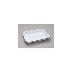 Falcon Enamel Bakepan - Traditional White 28cm x 23cm x 4.5D [61028]