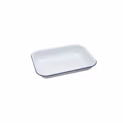 Falcon Housewares Enamel Bake Pan EB887 31 x 25 x 5 cm White Ovenpan Cookware