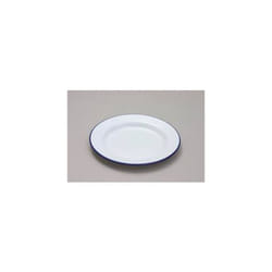 Falcon Enamel Dinner Plate - Traditional White 22cm x 2D [45022]