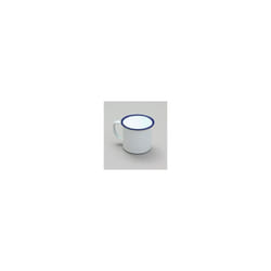 284ml White Enamel White Mug - Falcon 8cm Traditional x Camping Cup Tea Coffee -  enamel mug white falcon 8cm traditional x camping cup tea coffee