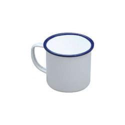 Falcon Traditional Enamel White Mug 9cm x 568ml [50009]