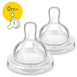 Philips AVENT 2 pcs Newborn flow teat 0 m+ Anti-colic teat
