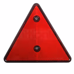 Maypole Rear Red Triangle Reflector Trailer Reflective Caravan Travel Screw On