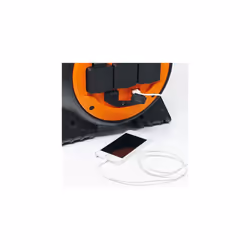 3 Way Mobile Mains Roller Power Unit with Twin USB