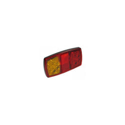 Trailer Lamp 12V LED Left Hand Rectangle Rear