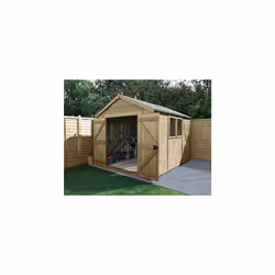 Timberdale 10x8 Apex Shed - Double Door