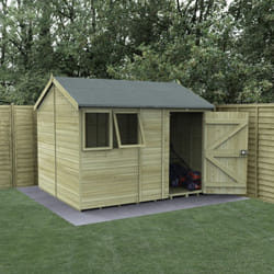 Timberdale 10x8  Reverse Apex Shed (Including assembly - mainland UK only)