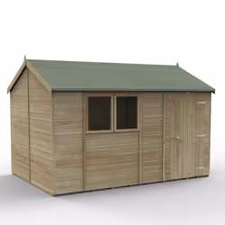 Timberdale 12x8 Reverse Apex Shed (Including assembly - mainland UK only)
