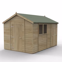 Timberdale 12x8 Apex Shed - Combo