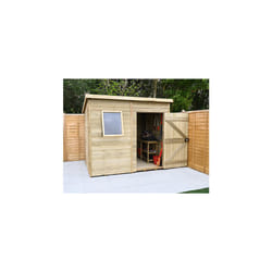 Timberdale 8x6 Pent Shed