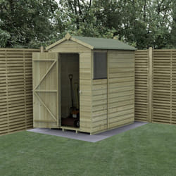 Beckwood 4x6 Apex Shed - 1 Window