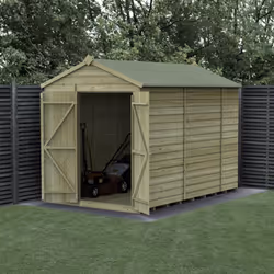 Beckwood 6x10 Apex Shed - No Windows - Double Door