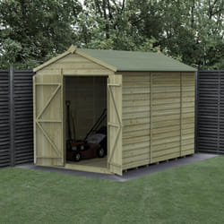 Beckwood 6x10 Apex Shed - No Windows - Double Door