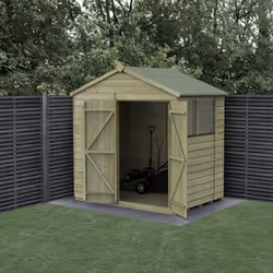 Beckwood 7x5 Apex Shed - 2 Windows - Double Door