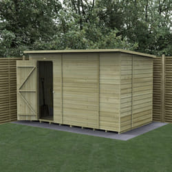 Beckwood 10x6 Pent Shed - No Windows -
