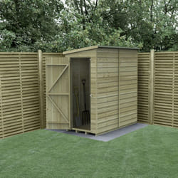 Beckwood 6x3 Pent Shed - No Windows -