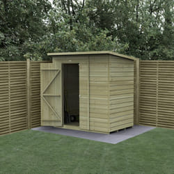 Beckwood 6x4 Pent Shed - No Windows -