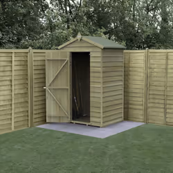 4LIFE Apex Shed 4x3 - Single Door - No Windows