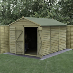 4LIFE Apex Shed 8x12 - Double Door - No Window