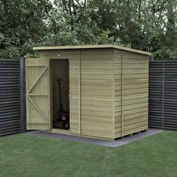 Beckwood 7x5 Pent Shed - No Windows -