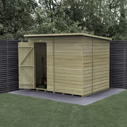 Beckwood 8x6 Pent Shed - No Windows -