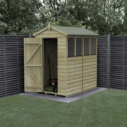 Beckwood 4x6 Apex Shed - 4 Window