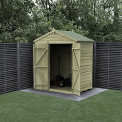 Beckwood 6x4 Apex Shed - No Windows