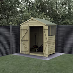 Beckwood 6x4 Apex Shed - 2 Windows (Including assembly - mainland UK only)