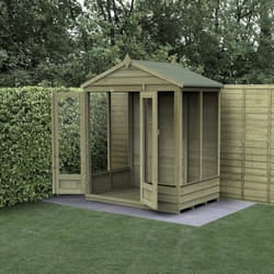 4LIFE Apex Summerhouse 6x4 - Double Door - 5 Window