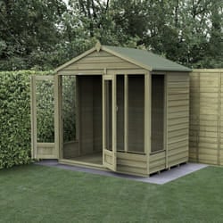 4LIFE Apex Summerhouse 7x5 - Double Door - 4 Window