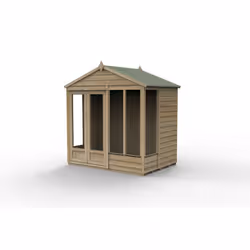 4LIFE Apex Summerhouse 7x5 - Double Door - 4 Window