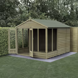 4LIFE Apex Summerhouse 8x10 - Double Door - 6 Window