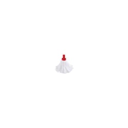 EXEL PSRE1210P Standard Big Mop, White and Red (Pack of 10)
