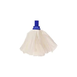 EXEL CNT03461 PSBU1210P Standard Big Mop, White and Blue (Pack of 10)