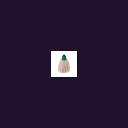 2Work 12oz PY Smooth Mop Green Pk10
