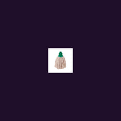 2Work 12oz PY Smooth Mop Green Pk10