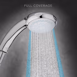 Showers Logic Showerhead Handheld 4 Spray Showerhead Chrome 2.1605.176