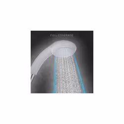 Showers 2.1605.177 Logic 4 Spray Shower Head, White