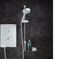 Mira Sport Multi-fit shower system 1 head(s) Chrome, White