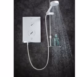 Mira Sport Multi-fit shower system 1 head(s) Chrome, White
