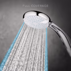 Showers Zest Universal 90mm 4-Spray Shower Head - Chrome