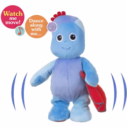 IN THE NIGHT GARDEN 1690 Dancing Igglepiggle Soft Toy, Blue