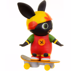 Bing Skateboard, 0.8 yr(s), Multicolour, Plastic